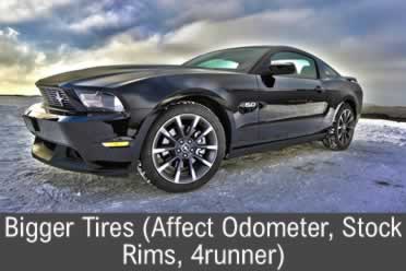 Do Bigger Tires Affect Odometer  